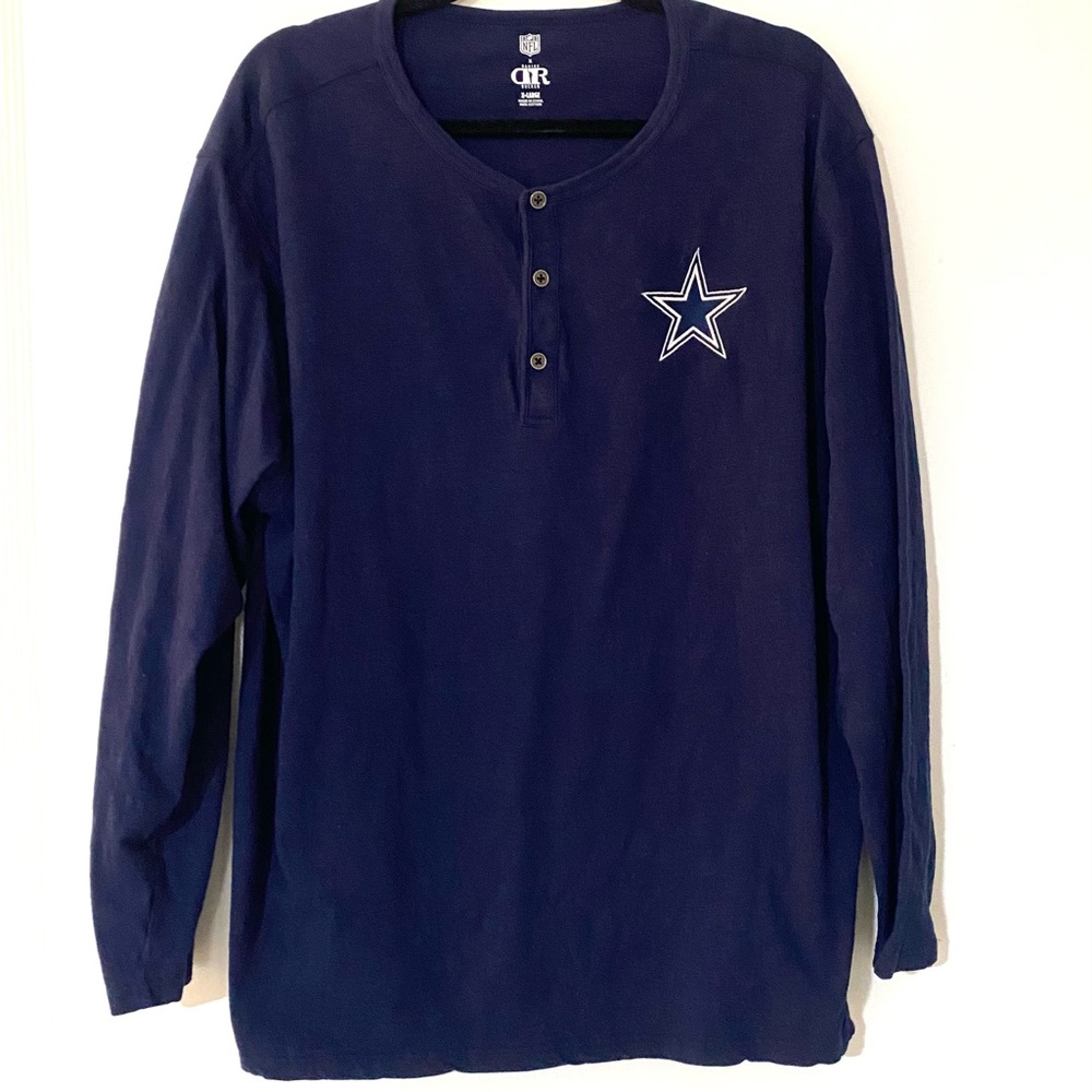 NFL Dallas Cowboys Henley TEE XL
